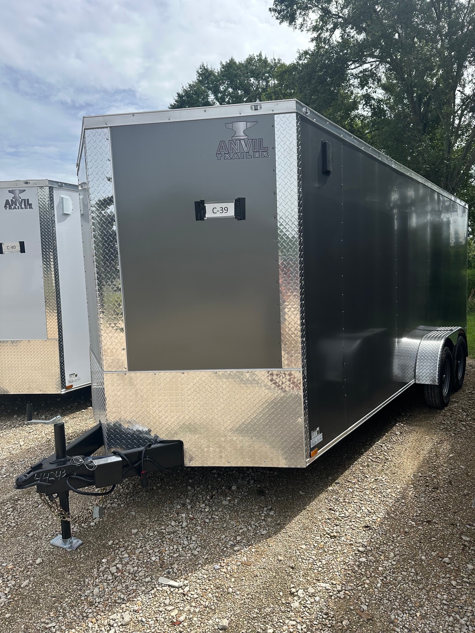 Anvil 7x18 enclosed HD cargo trailer at Delta Trailer Sales