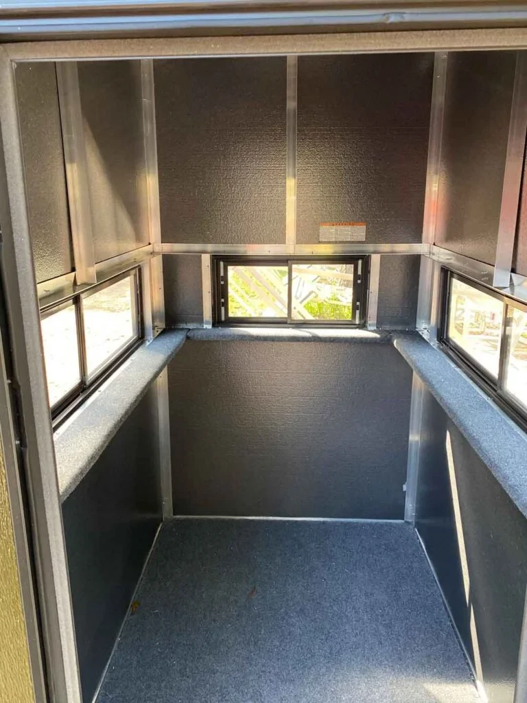 4x6 interior hunting blind
