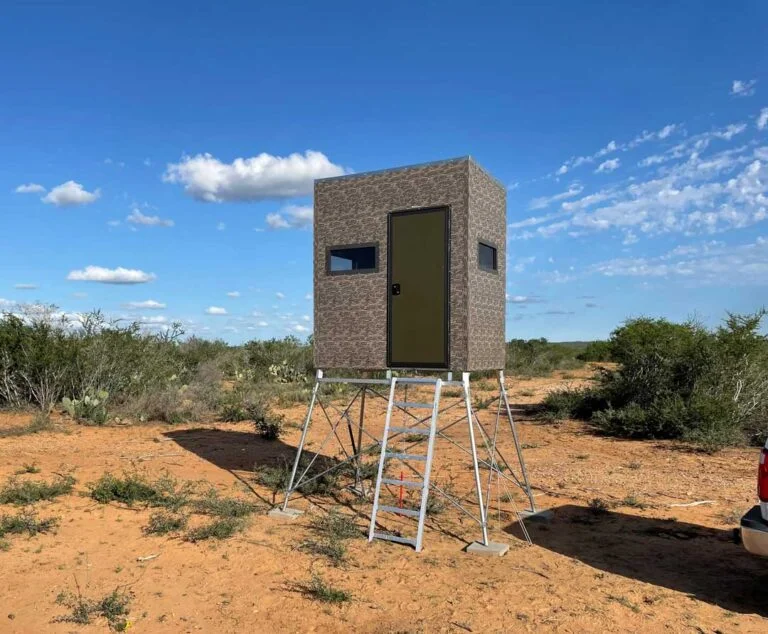 4x6 deer blind door on 6ft side