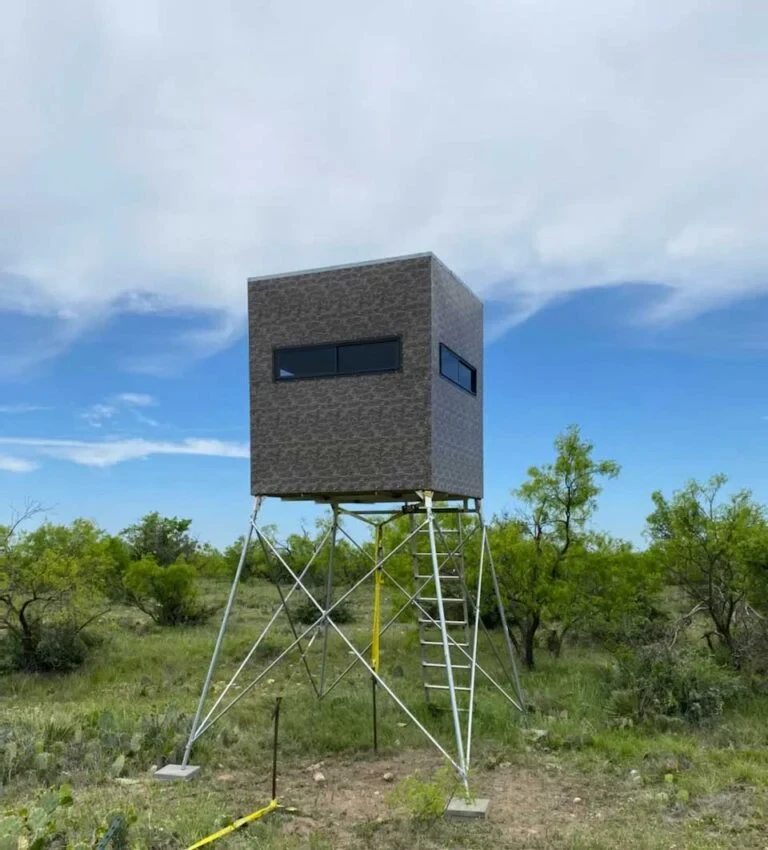 6x6 deer blind on tower