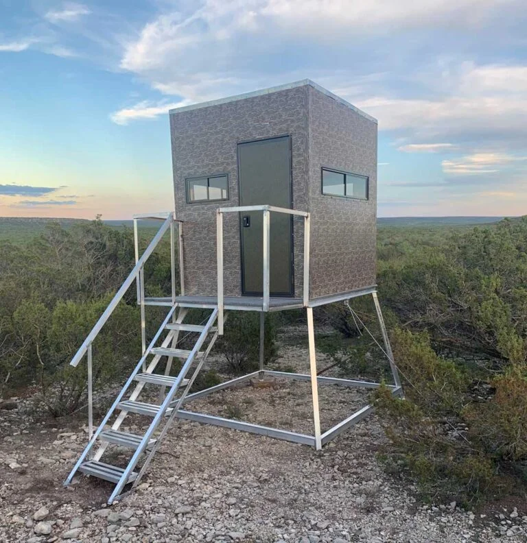 6x6 deer stand with porch tower